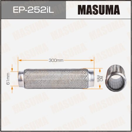 Flex pipe Masuma InterLock 61x300 heavy duty, EP-252iL