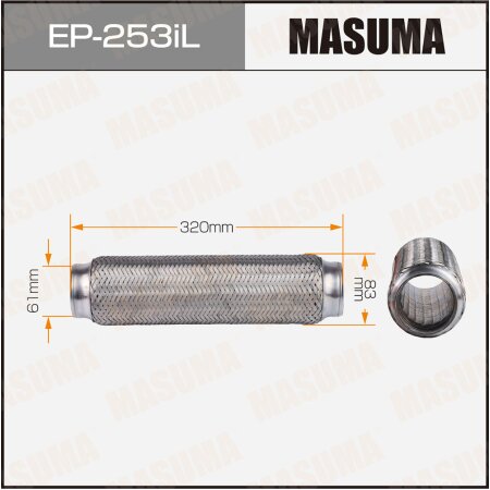 Flex pipe Masuma InterLock 61x320 heavy duty, EP-253iL