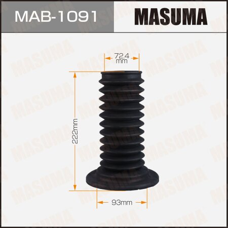 Shock absorber boot Masuma (plastic), MAB-1091