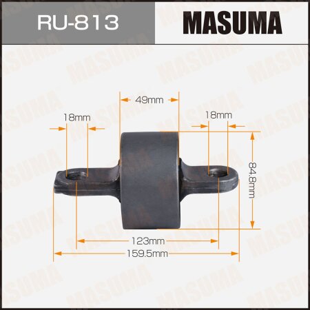 Silent block suspension bush Masuma, RU-813