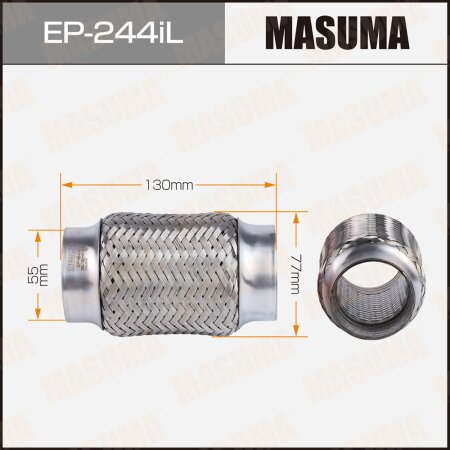 Flex pipe Masuma InterLock 55X130 heavy duty, EP-244iL