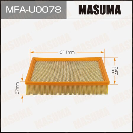 Air filter Masuma, MFA-U0078