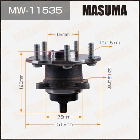 Wheel hub assembly Masuma, MW-11535