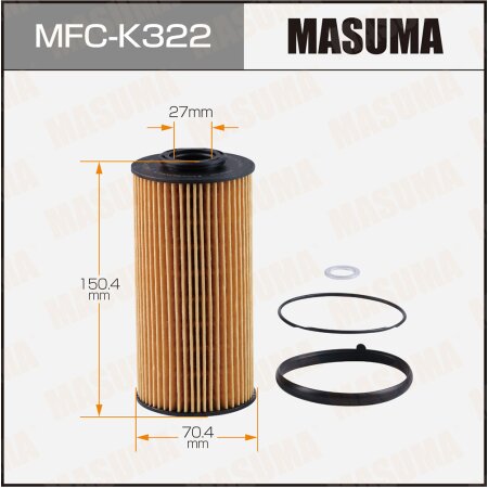 Oil filter Masuma, MFC-K322