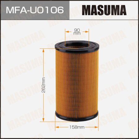 Air filter Masuma, MFA-U0106