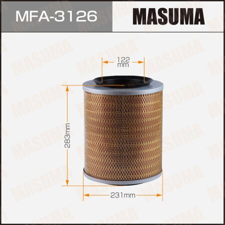 Air filter Masuma, MFA-3126