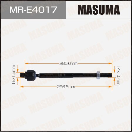 Rack end Masuma, MR-E4017