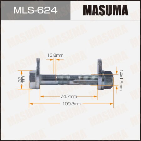 Camber adjustment bolt Masuma, MLS-624