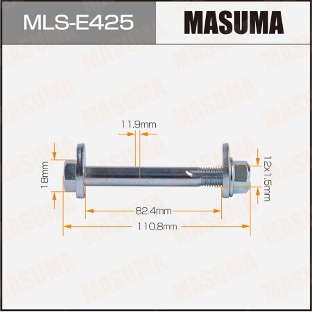 Camber adjustment bolt Masuma, MLS-E425