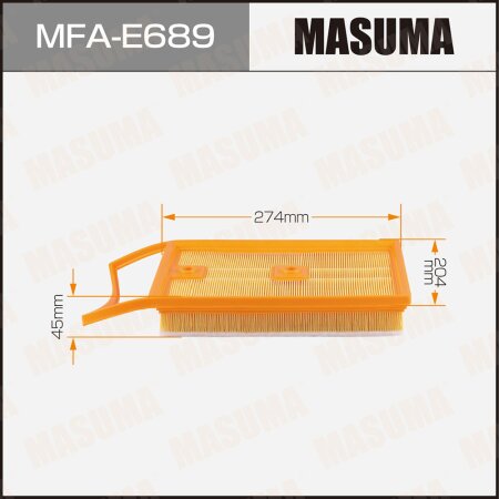 Air filter Masuma, MFA-E689