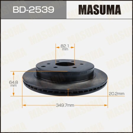 Brake disk Masuma, BD-2539