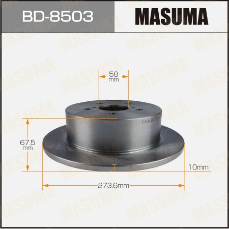 Brake disk Masuma, BD-8503