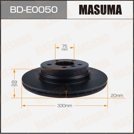 Brake disk Masuma, BD-E0050