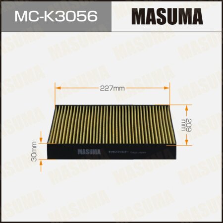 Cabin air filter Masuma, MC-K3056