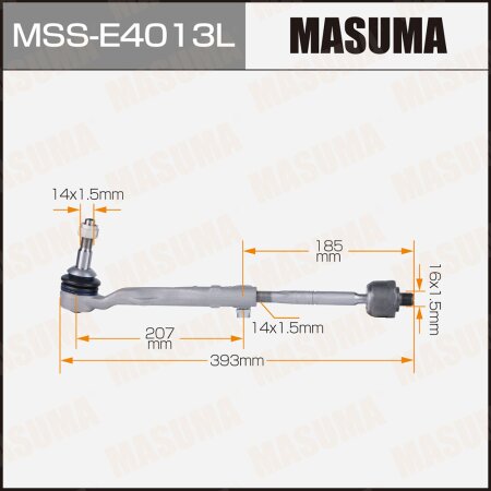 Tie rod end kit Masuma, MSS-E4013L