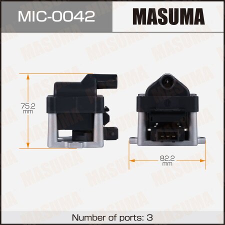 Ignition coil Masuma, MIC-0042