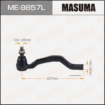 Tie rod end Masuma, ME-9857L