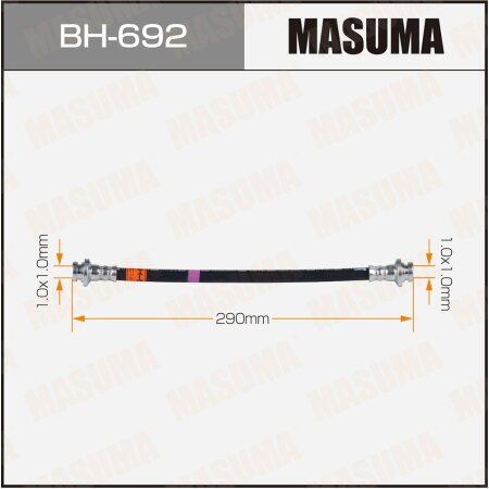 Brake hose Masuma, BH-692