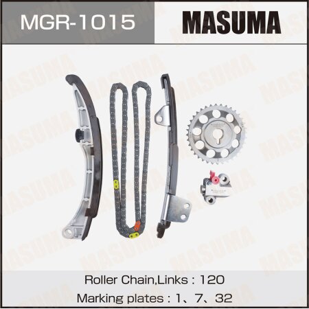 Timing chain kit Masuma, 2NZFE, MGR-1015