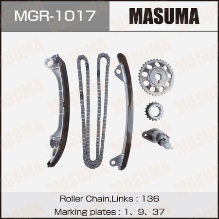 Timing chain kit Masuma, 2ZZGE, MGR-1017