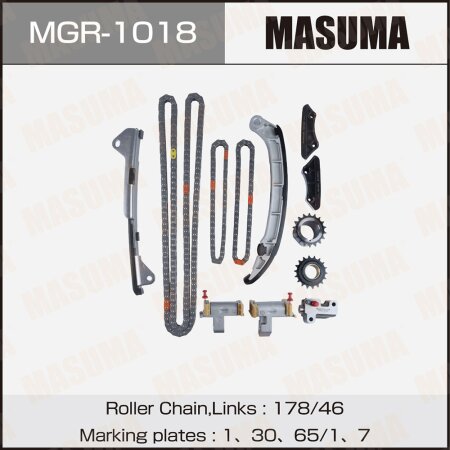 Timing chain kit Masuma, 1GRFE, MGR-1018