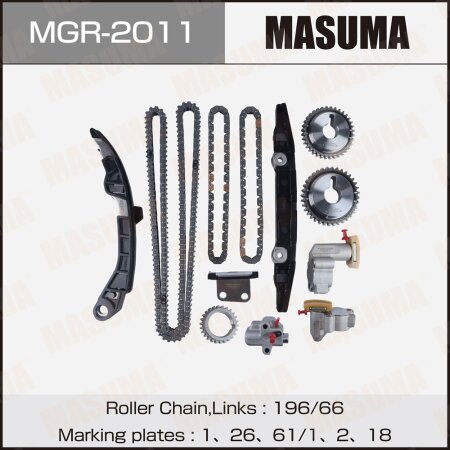 Timing chain kit Masuma, VQ35, VQ25,, MGR-2011