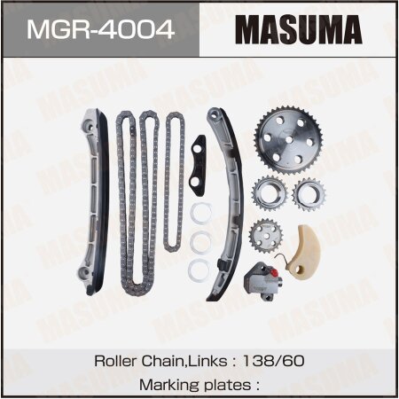 Timing chain kit Masuma, L3-VDT, LF-VE, MGR-4004