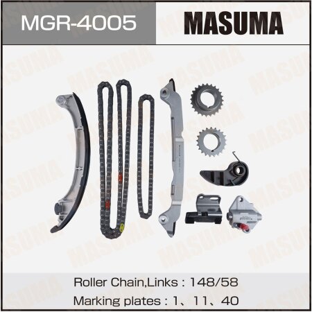 Timing chain kit Masuma, PE-VPS, MGR-4005