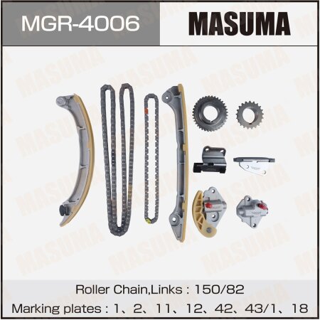 Timing chain kit Masuma, PY, PY-VPS, MGR-4006