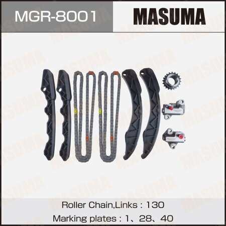 Timing chain kit Masuma, , MGR-8001