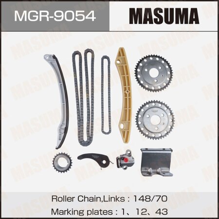 Timing chain kit Masuma, LBM, LBK, MGR-9054