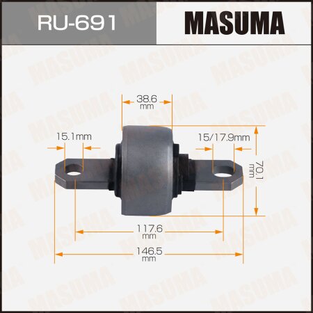 Silent block suspension bush Masuma, RU-691