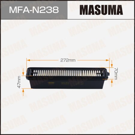 Air filter Masuma, MFA-N238