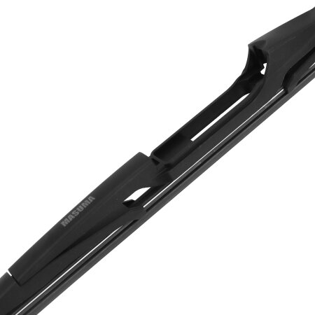 Rear wiper MASUMA plastic, silicone, universal 15" (375mm) 15 types of fastenings, MU-115R