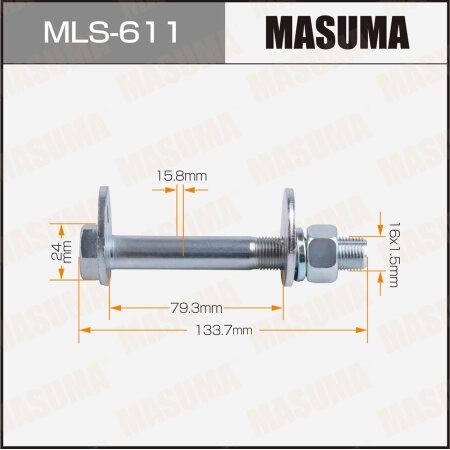 Camber adjustment bolt Masuma, MLS-611