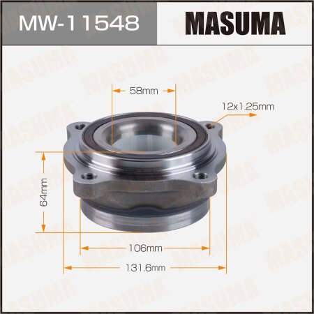 Wheel hub assembly Masuma, MW-11548