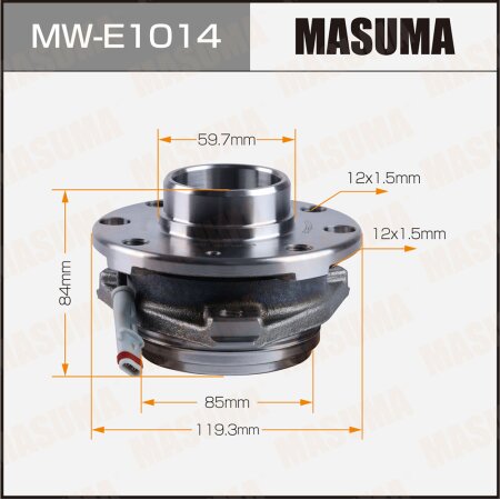 Wheel hub assembly Masuma, MW-E1014