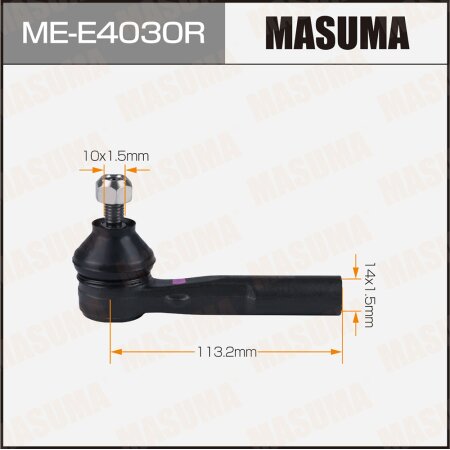 Tie rod end Masuma, ME-E4030R