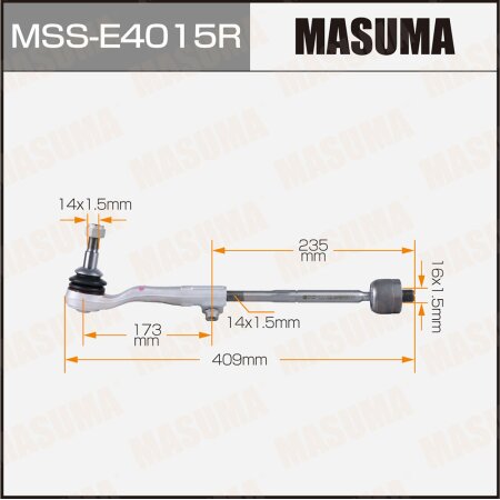 Tie rod end kit Masuma, MSS-E4015R