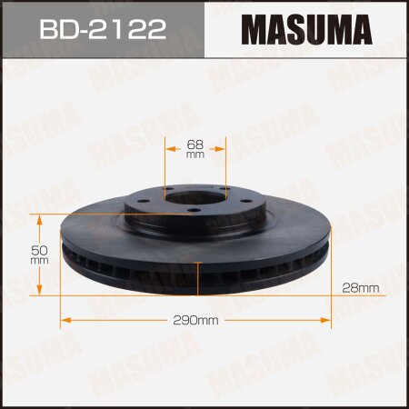 Brake disk Masuma, BD-2122