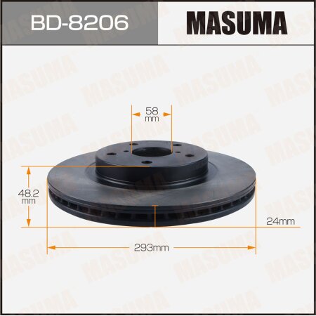 Brake disk Masuma, BD-8206