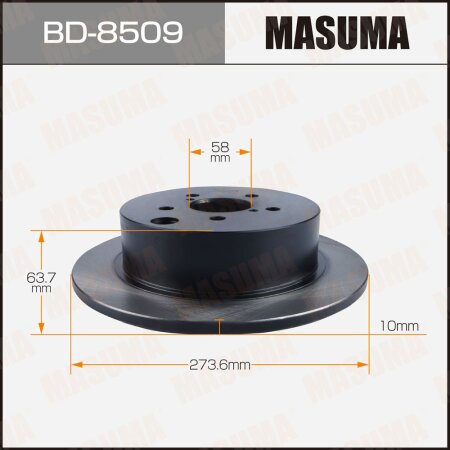 Brake disk Masuma, BD-8509