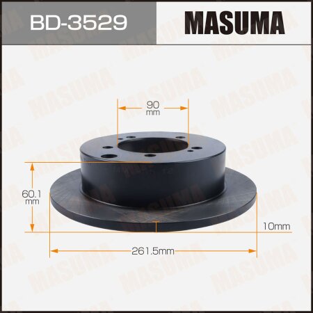 Brake disk Masuma, BD-3529