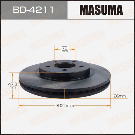 Brake disk Masuma, BD-4211