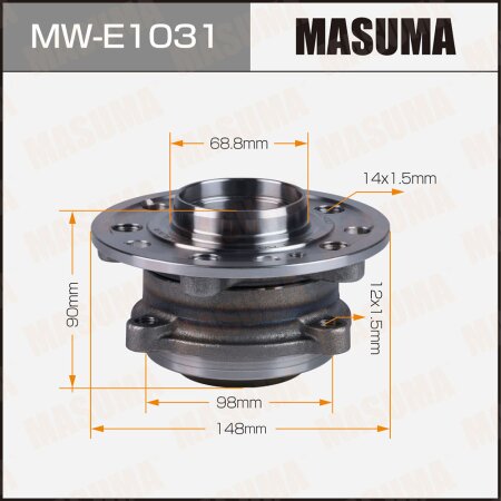 Wheel hub assembly Masuma, MW-E1031