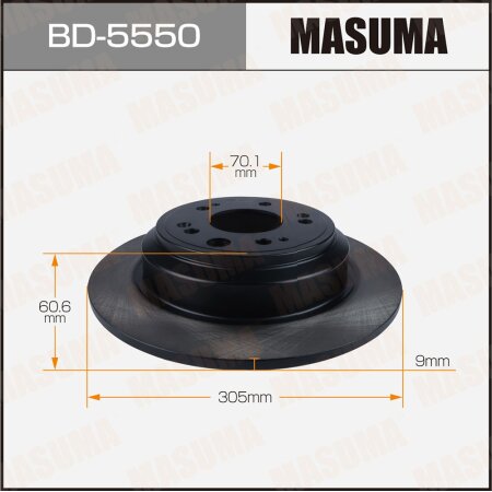 Brake disk Masuma, BD-5550