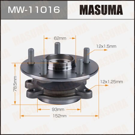 Wheel hub assembly Masuma, MW-11016