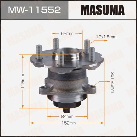 Wheel hub assembly Masuma, MW-11552