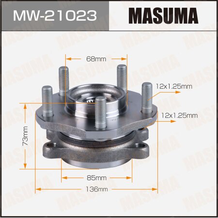 Wheel hub assembly Masuma, MW-21023