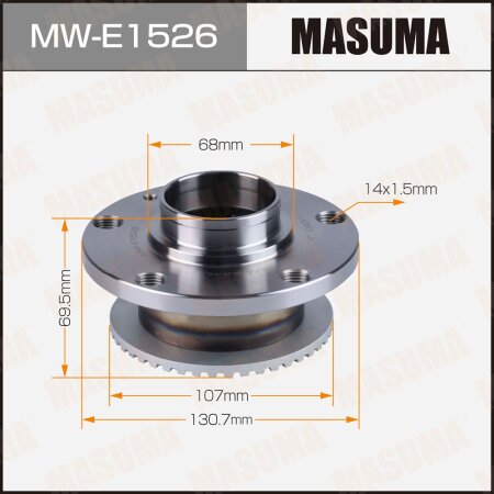 Wheel hub assembly Masuma, MW-E1526